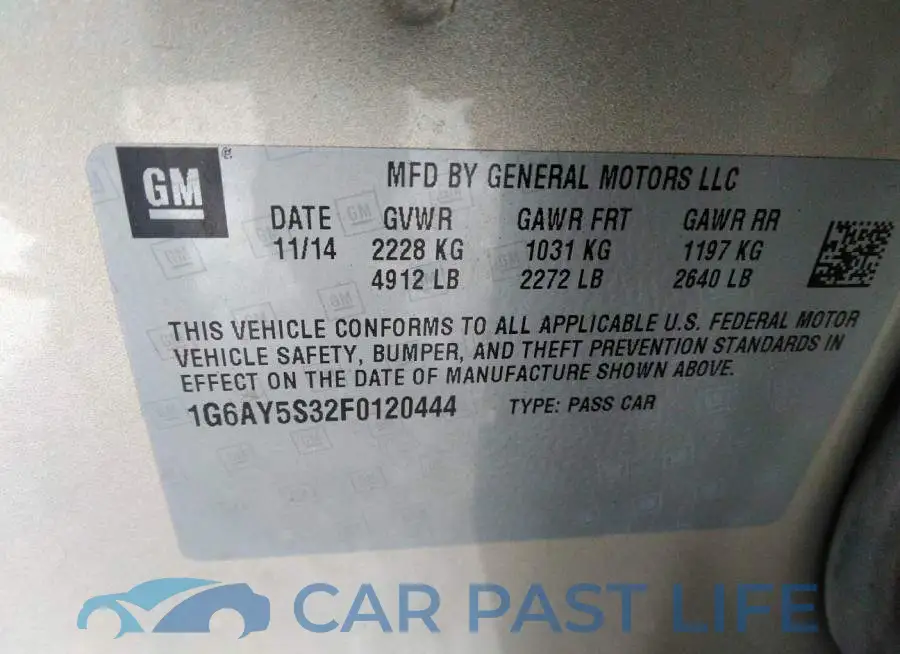 1G6AY5S32F0120444# 9