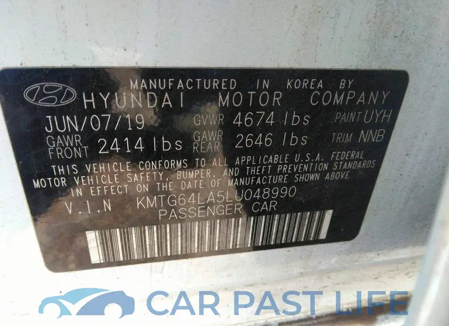 KMTG64LA5LU048990# 9