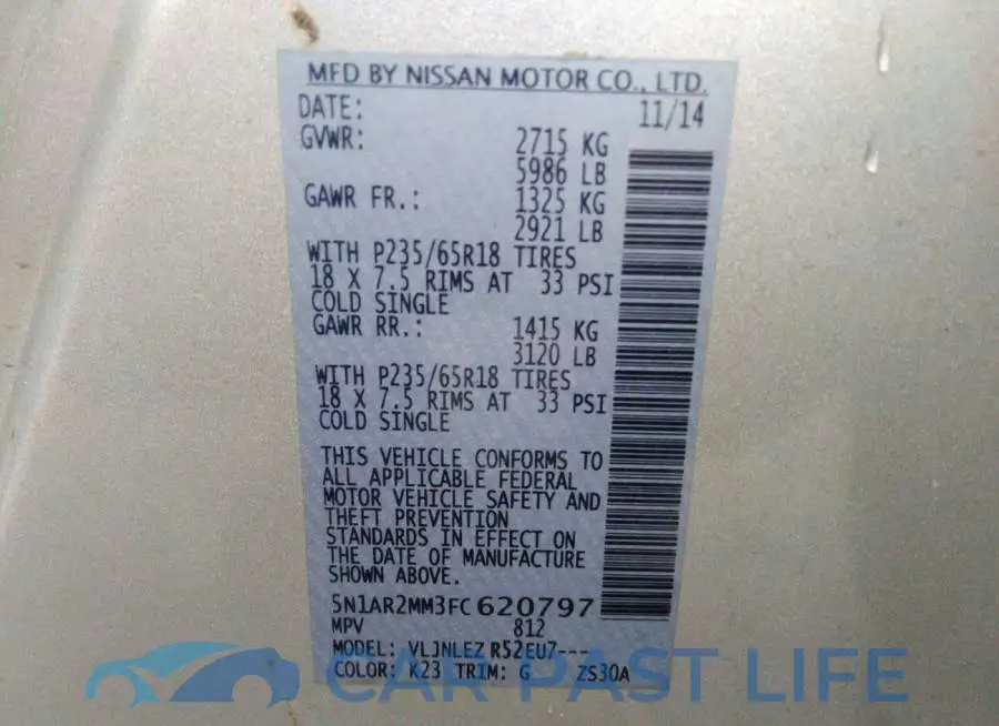 5N1AR2MM3FC620797# 9