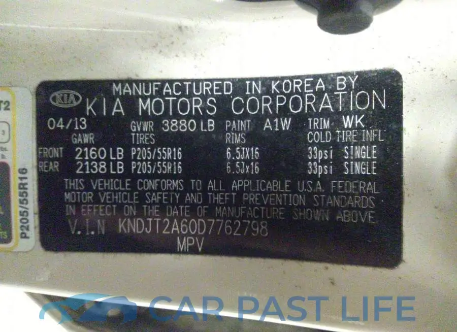 KNDJT2A60D7762798# 9