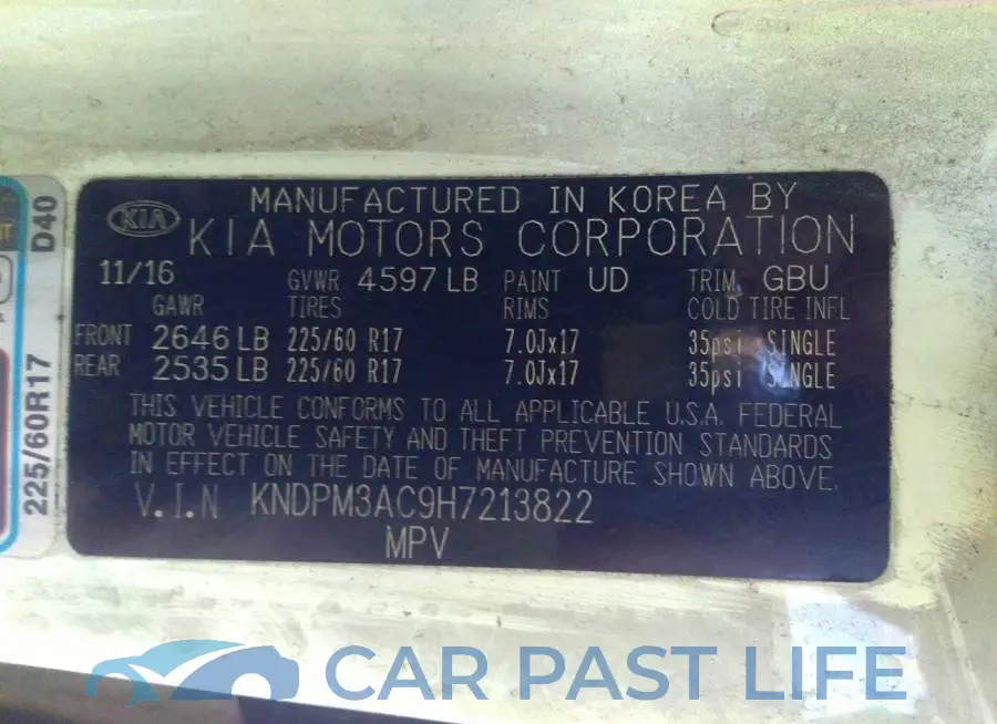 KNDPM3AC9H7213822# 9