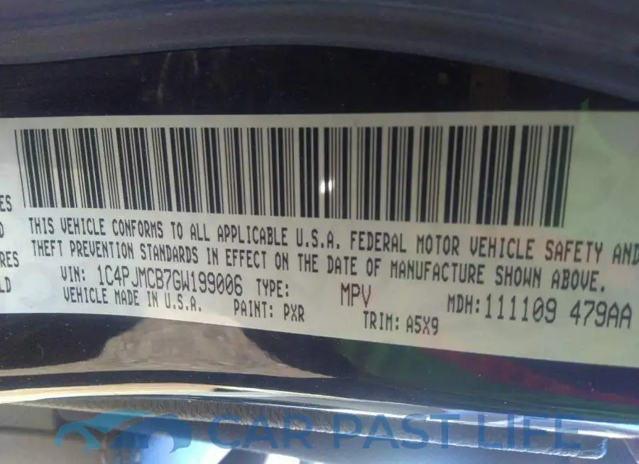 1C4PJMCB7GW199006# 9