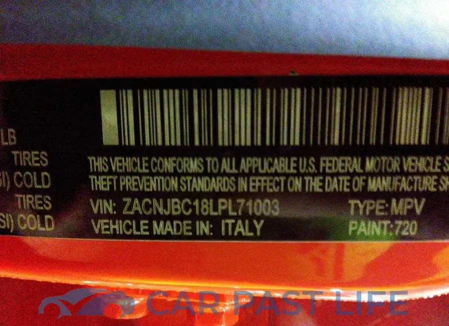 ZACNJBC18LPL71003# 9