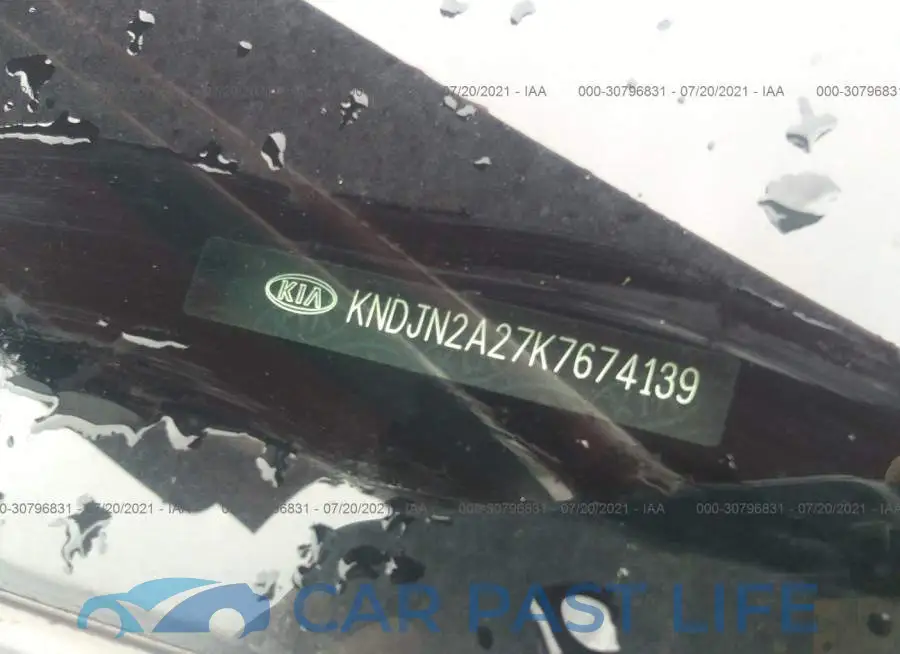 KNDJN2A27K7674139# 9