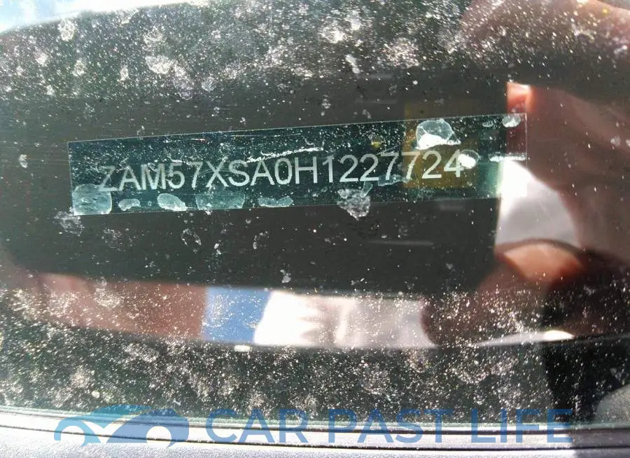 ZAM57XSA0H1227724# 9