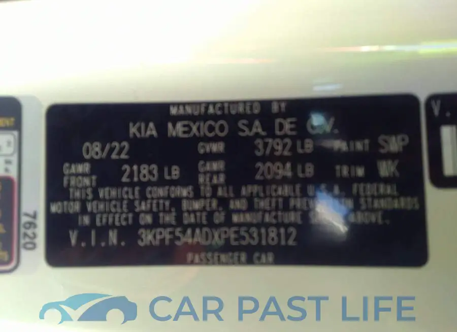 3KPF54ADXPE531812# 9