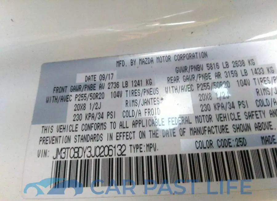 JM3TCBDY3J0206132# 9