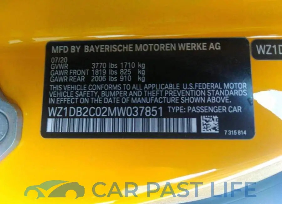 WZ1DB2C02MW037851# 9