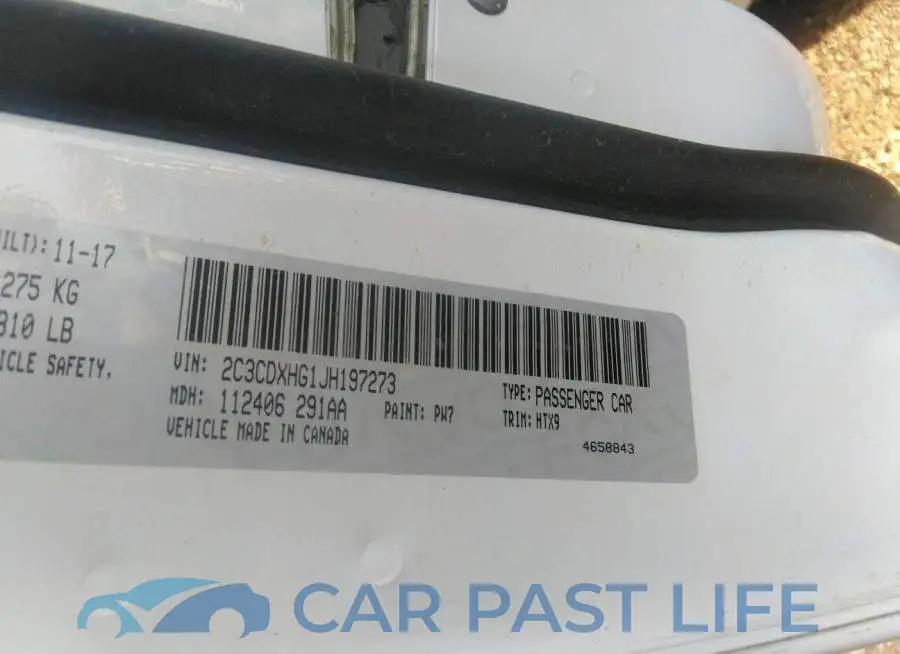 2C3CDXHG1JH197273# 9