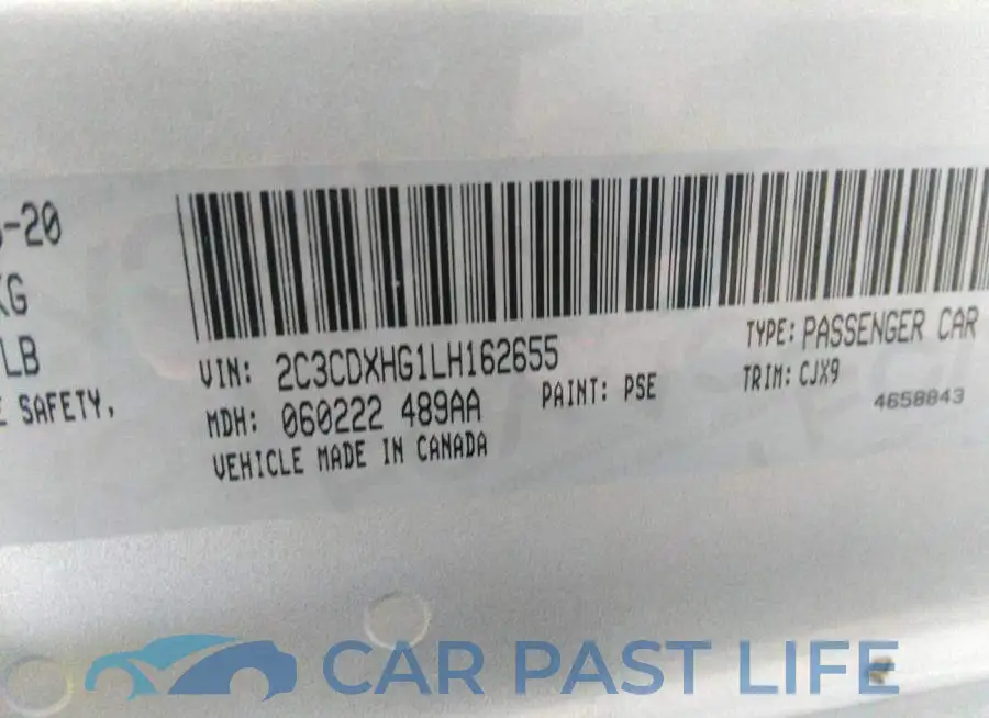 2C3CDXHG1LH162655# 9