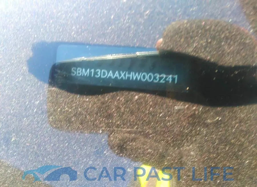 SBM13DAAXHW003241# 9