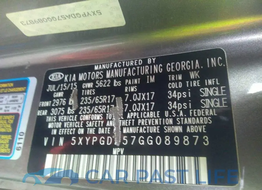 5XYPGDA57GG089873# 9