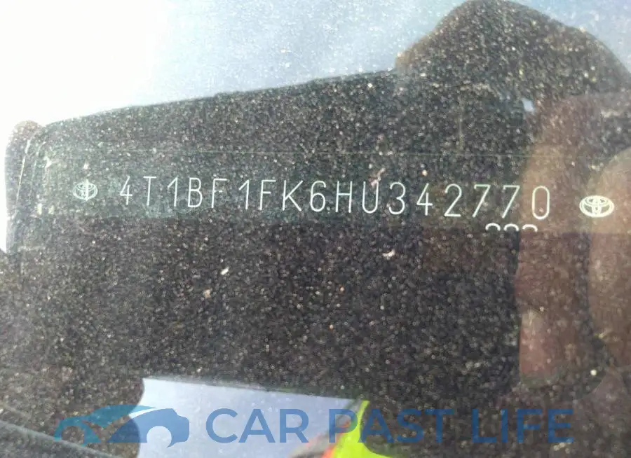 4T1BF1FK6HU342770# 9