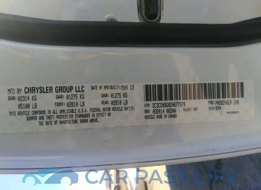 2C3CDXBG0DH677978# 9