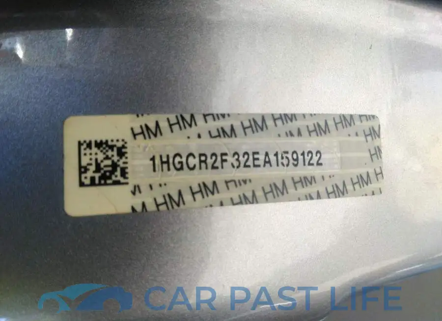 1HGCR2F32EA159122# 9