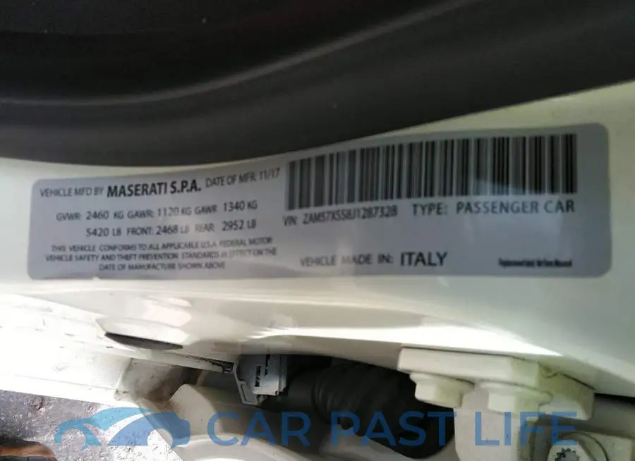 ZAM57XSS8J1287328# 9