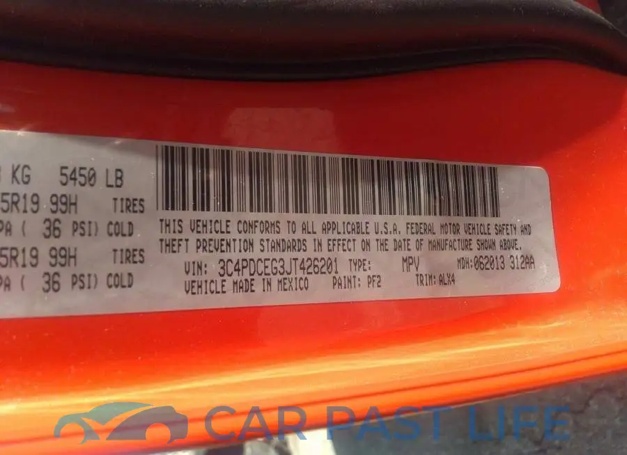 3C4PDCEG3JT426201# 9
