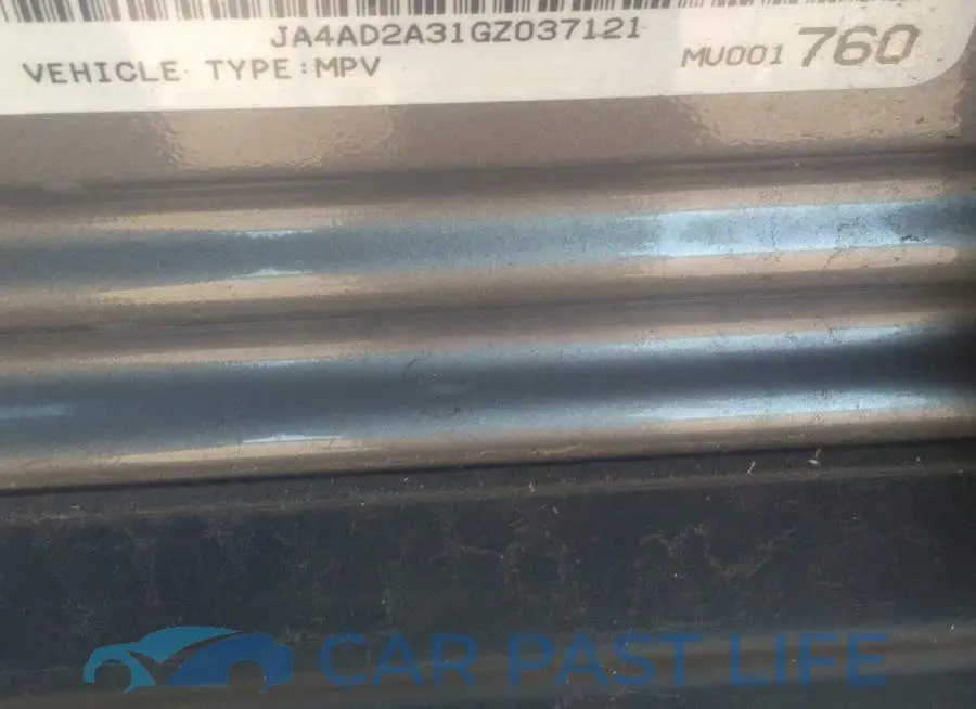 JA4AD2A31GZ037121# 9