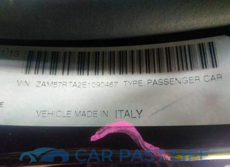ZAM57RTA2E1090467# 9