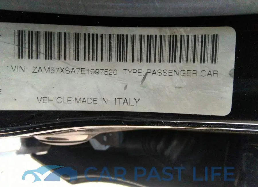 ZAM57XSA7E1097520# 9