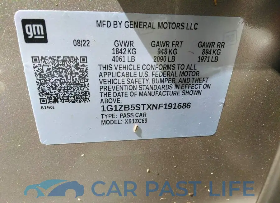 1G1ZB5STXNF191686# 9