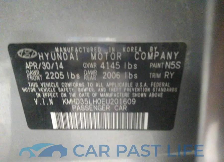 KMHD35LH0EU201609# 9