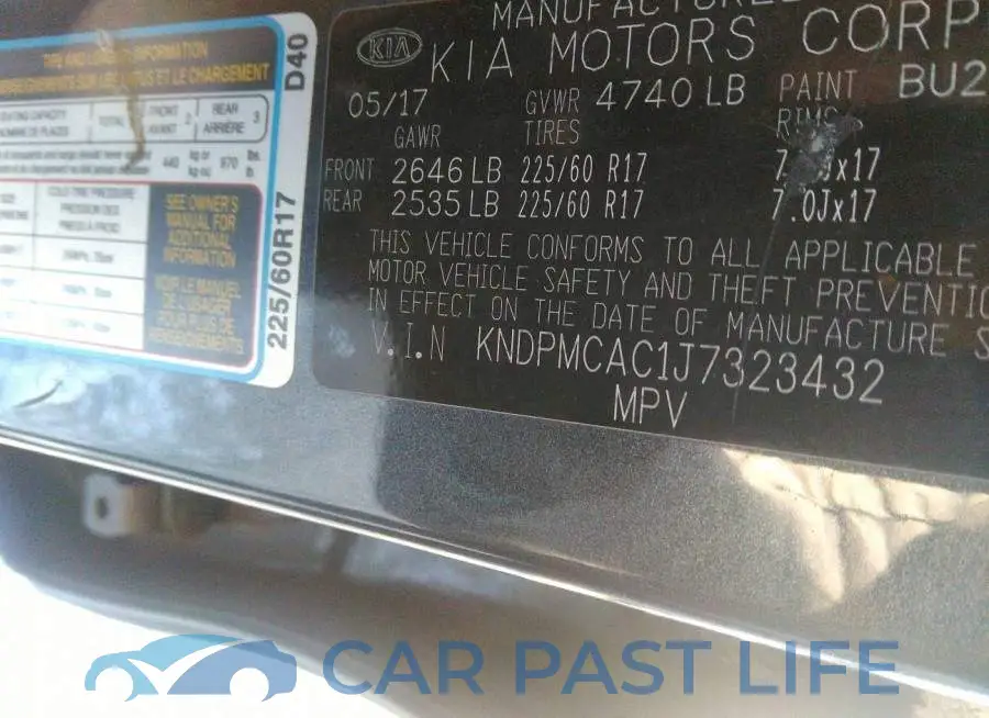 KNDPMCAC1J7323432# 9