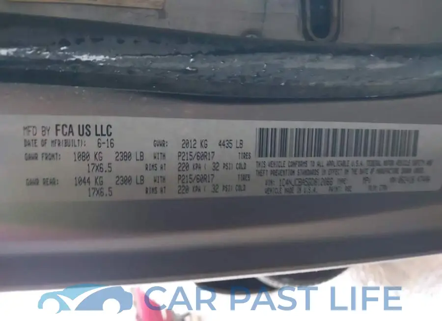 1C4NJCBA5GD812066# 9