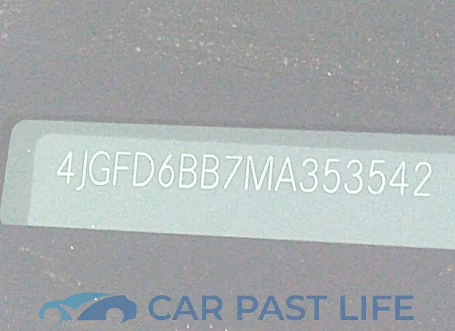 4JGFD6BB7MA353542# 9