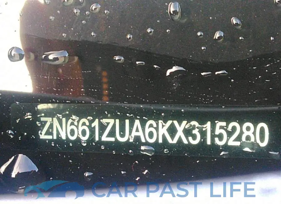 ZN661ZUA6KX315280# 9