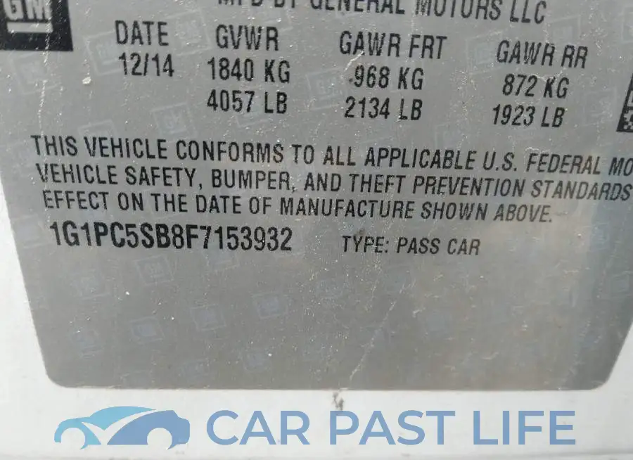 1G1PC5SB8F7153932# 9