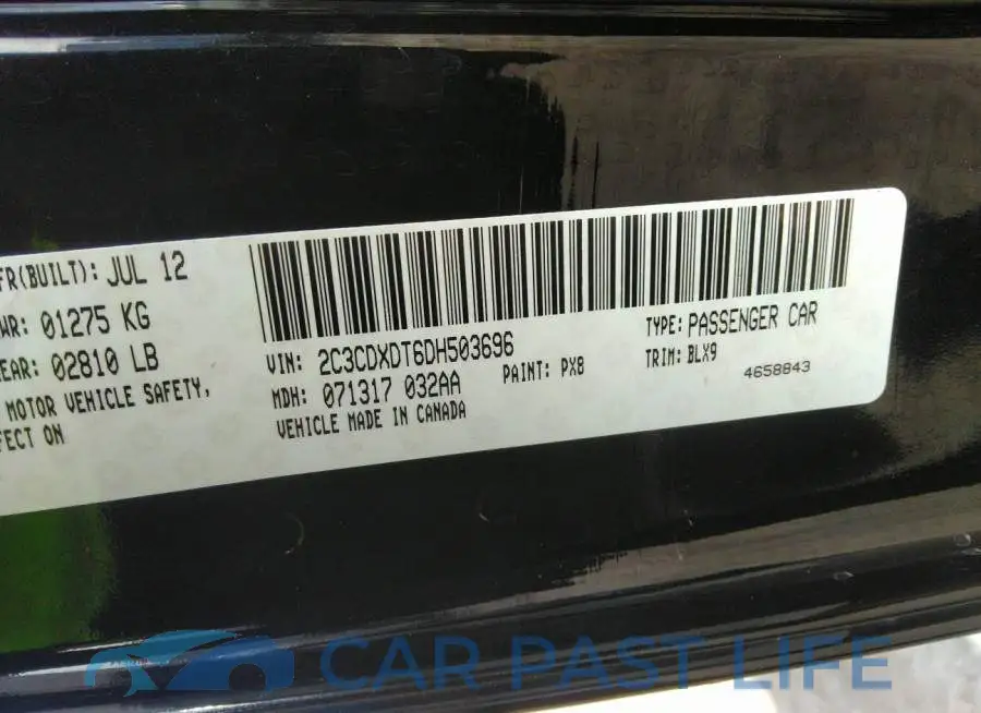 2C3CDXDT6DH503696# 9