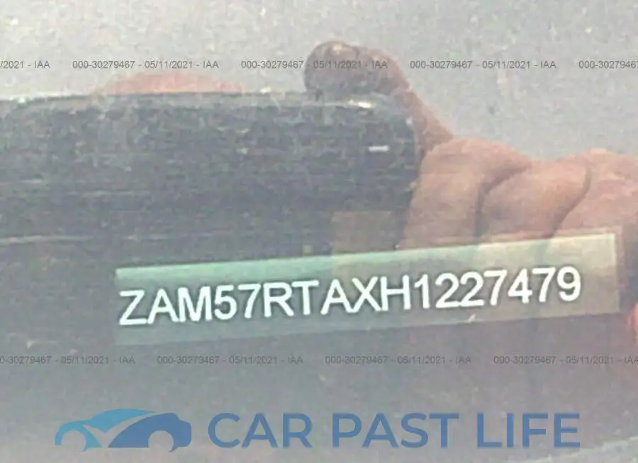 ZAM57RTAXH1227479# 9