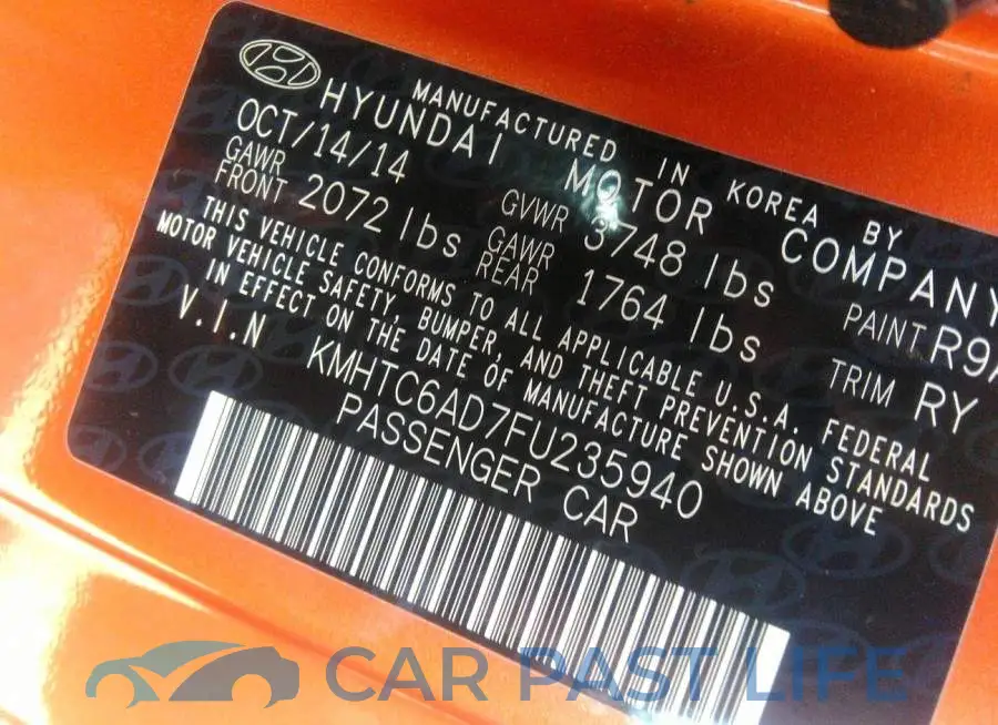 KMHTC6AD7FU235940# 9