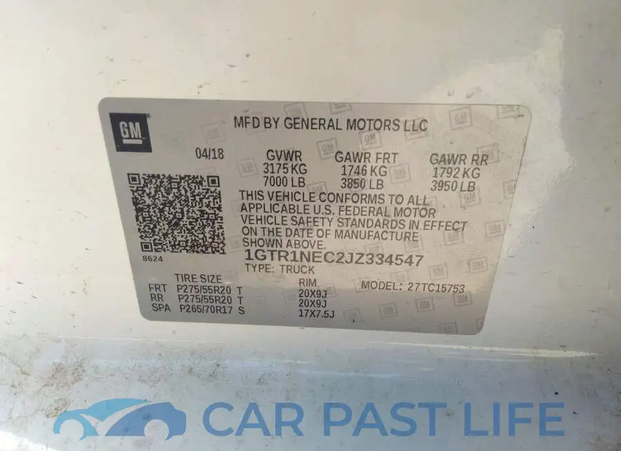 1GTR1NEC2JZ334547# 9