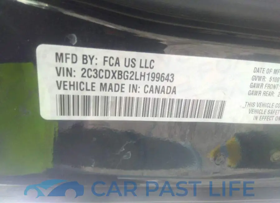 2C3CDXBG2LH199643# 9