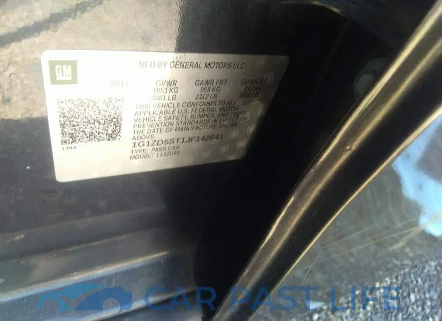 1G1ZD5ST1JF142641# 9