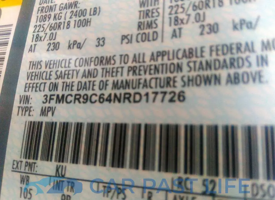 3FMCR9C64NRD17726# 9