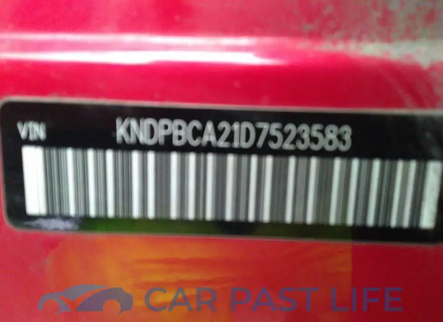 KNDPBCA21D7523583# 9
