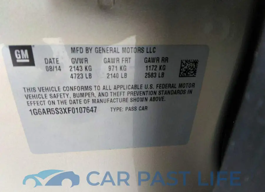 1G6AR5S3XF0107647# 9