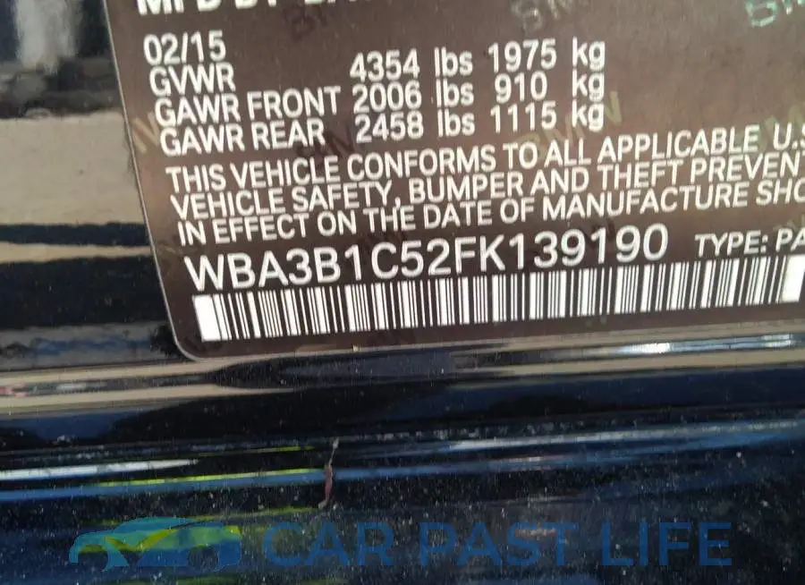 WBA3B1C52FK139190# 9