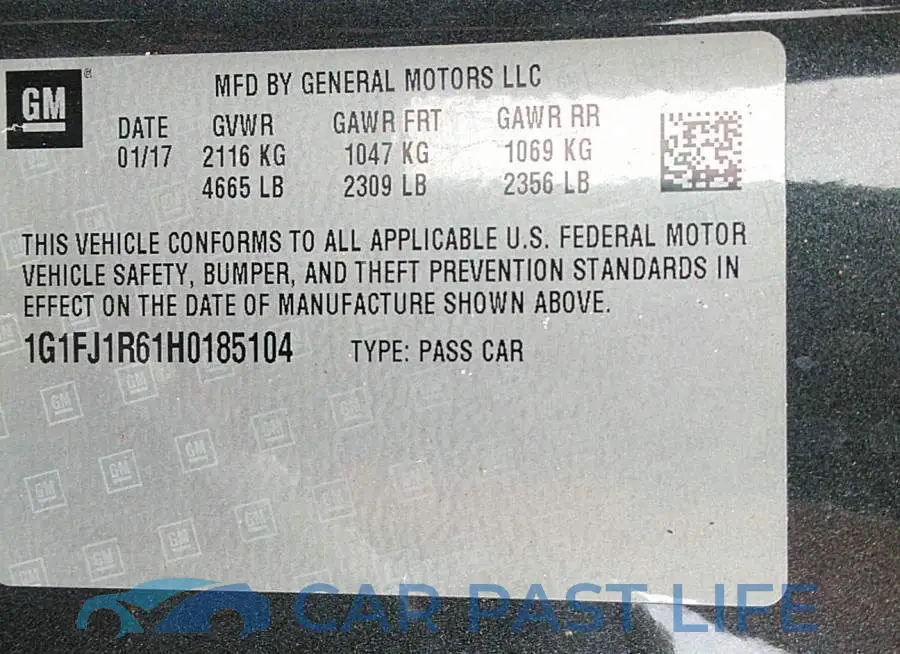 1G1FJ1R61H0185104# 9