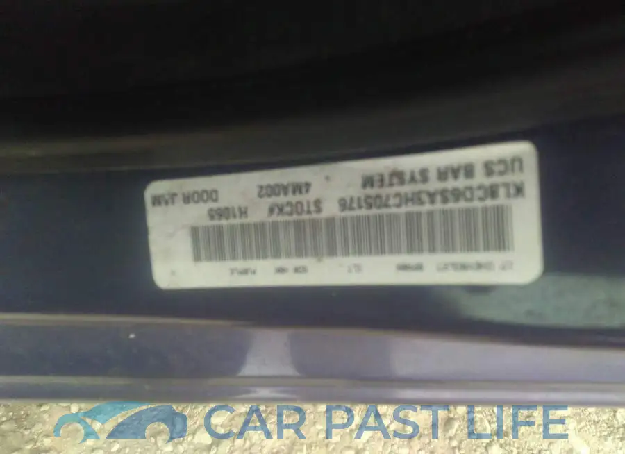 KL8CD6SA3HC705176# 9