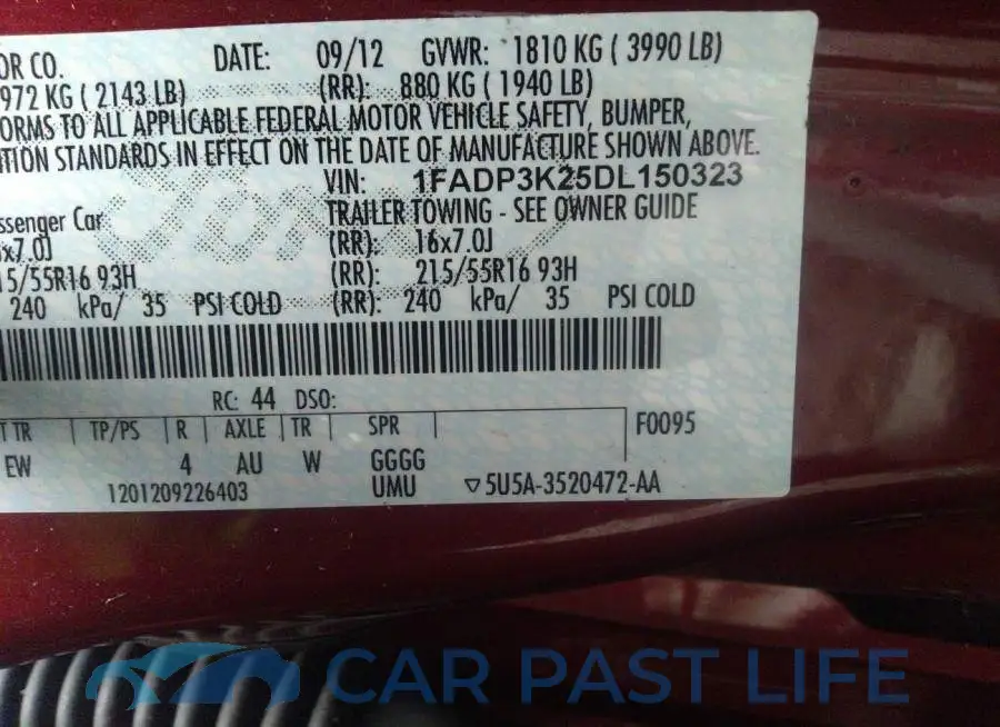 1FADP3K25DL150323# 9