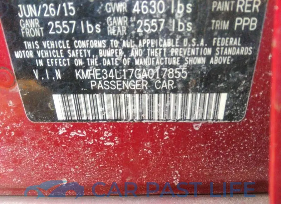 KMHE34L17GA017855# 9