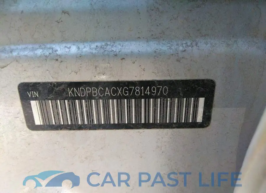 KNDPBCACXG7814970# 9