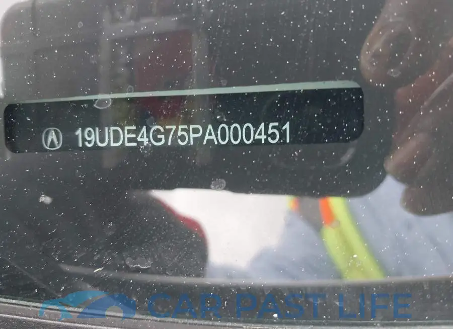 19UDE4G75PA000451# 9