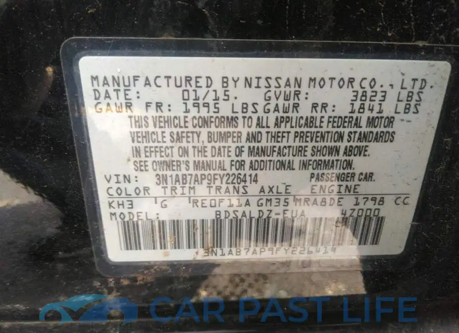 3N1AB7AP9FY226414# 9