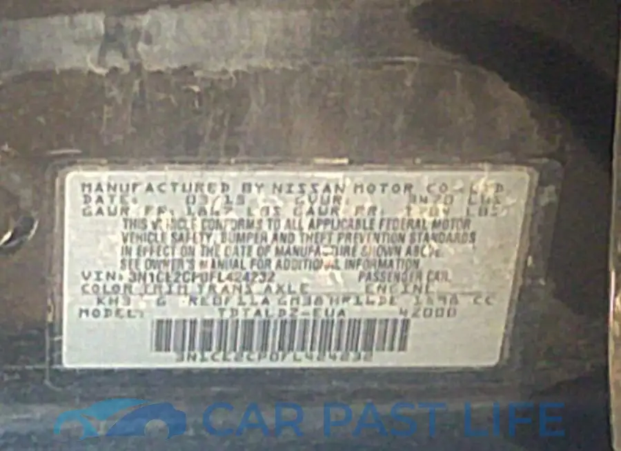 3N1CE2CP0FL424232# 9