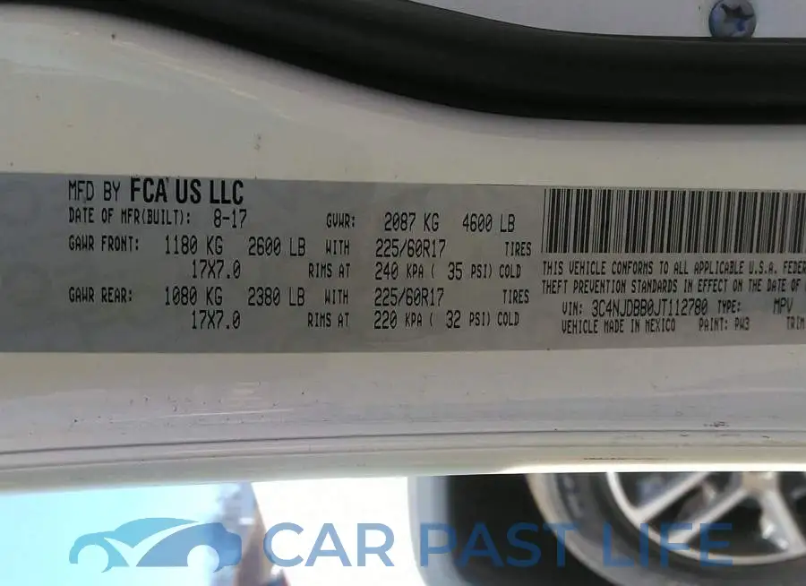 3C4NJDBB0JT112780# 9